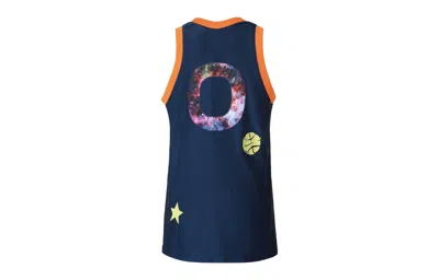 Nike Ss20 Lebron X Monstars Crossover Dna Jersey Large Basketball Vest Blue