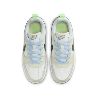 Nike (gs)  Court Borough Low Recraft Shoes 'white Beige Black'
