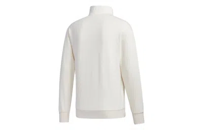 Adidas Originals [same To The Left] Adidas Wuji High Collar Side Button Sports Men's White