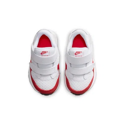 Nike (td)  Air Max Systm 'white University Red'