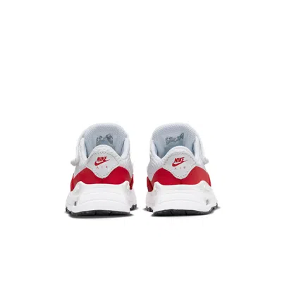 Nike (td)  Air Max Systm 'white University Red'