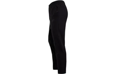 Nike Men's  Sportswearcommuter Elastic Waistband Woven Solid Color Sports Pants Black