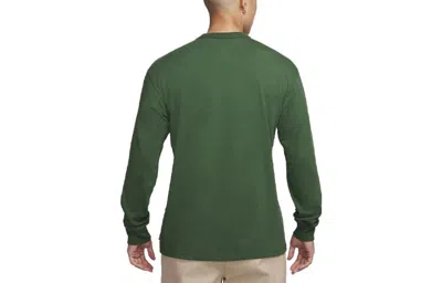 Nike Sportswear Premium Essentials Long-sleeve T-shirt 'green'