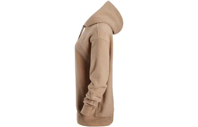 Nike (wmns)  Sportswear Logo Hoodie 'tan' In Brown