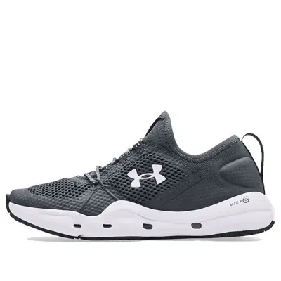 Under Armour Women's Micro G Kilchis Fishing Shoes In Pitch Gray/white In Black