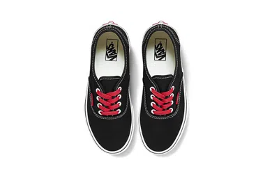Vans (ps)  Authentic 'sketch Sidewall - Black Red'