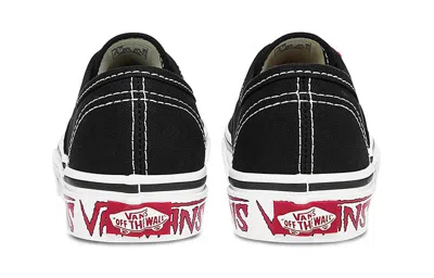 Vans (ps)  Authentic 'sketch Sidewall - Black Red'