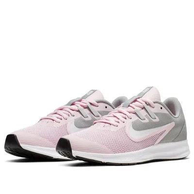 Nike (gs)  Downshifter 9 'gray White Pink'
