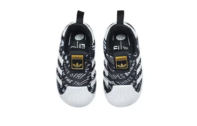 Adidas Originals (td)  Superstar 360 'black White Gold' In Multi