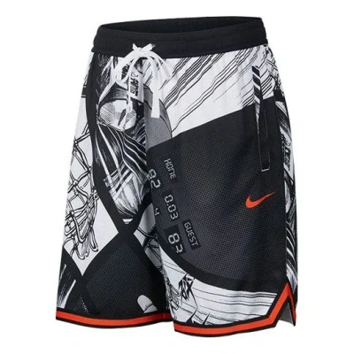 Nike Dri-fit Cartoon Elite Basketball Shorts Men's Black