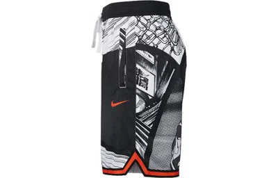 Nike Dri-fit Cartoon Elite Basketball Shorts Men's Black