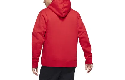 Nike Sb Skateboard Icon Skateboard Hooded Long Sleeve Logo Pullover Sweatshirt Men's University Red