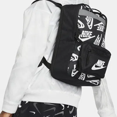 Nike (ps)  Multi Logo Backpack 'black' In Blue