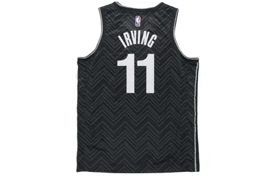 Nike Men's  Nba Retro Basketball Jersey/vest Sw Fan Edition Award Version Brooklyn Nets Kyrie Irving  In Black