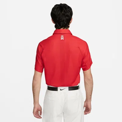 Nike Dri-fit Adv Tiger Woods Polo Shirts 'red'
