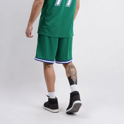 Nike Dal Men's Dallas Mavericks Hwc Edition Swingman Shorts In Green