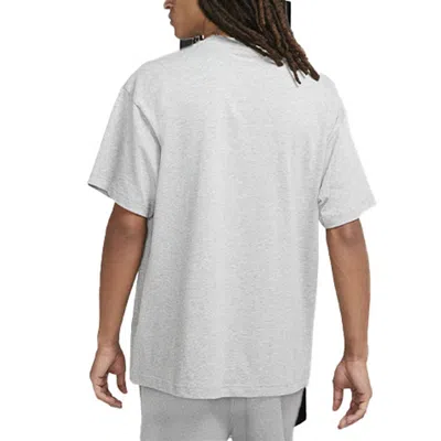 Nike Men's  Lab Solo Swoosh Basic Sports Short Sleeve Dark Gray T-shirt
