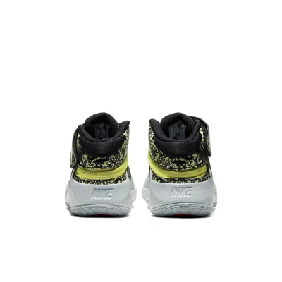 Nike (gs)  Team Hustle 'grey Oreo Yellow' In Multi