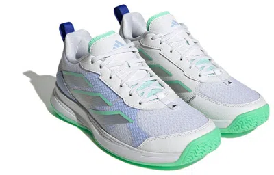 Adidas Originals (wmns) Adidas Avaflash Low Tennis Shoes 'white Silver Metallic Pulse Mint' In Multi