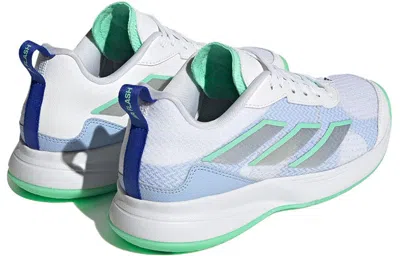 Adidas Originals (wmns) Adidas Avaflash Low Tennis Shoes 'white Silver Metallic Pulse Mint' In Multi