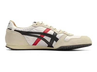 Onitsuka Tiger Serrano 'white Black Red' In Neutral