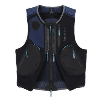 Nike Ispa Gilet 2.0 Vest 'black Midnight Navy' In Multi