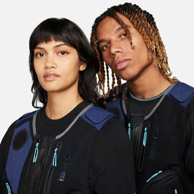 Nike Ispa Gilet 2.0 Vest 'black Midnight Navy' In Multi