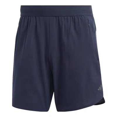 Adidas Originals Adidas Designed For Training Hiit Training Shorts 'dark Navy' In Blue