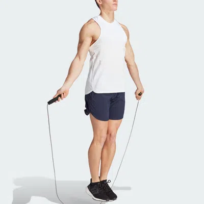 Adidas Originals Adidas Designed For Training Hiit Training Shorts 'dark Navy' In Blue