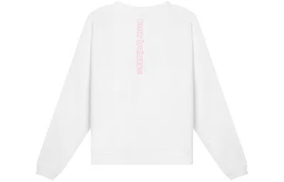 New Balance (wmns)  Letters Graphic Print Top 'white Purple' In Brown