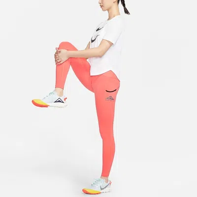 Nike (wmns)  As W Nk Epic Luxe Tght Trail Magic Ember In Pink