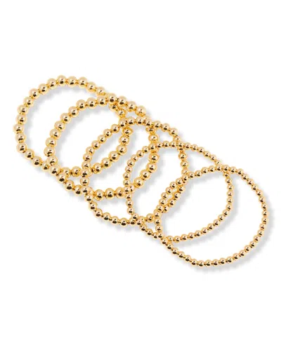 Brook & York Gold Plated Makenna Xl Bracelet Set