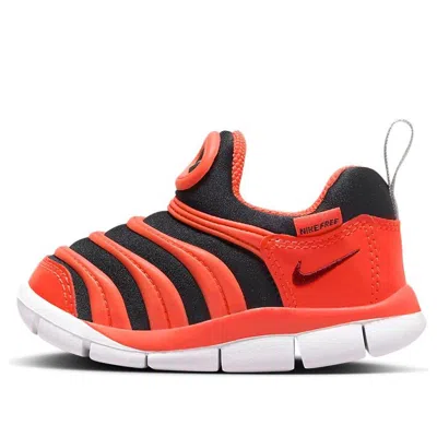 Nike (td)  Dynamo Free 'orange Black' In Red