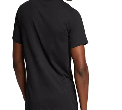 Nike Dri-fit Running Quick Dry Breathable Athleisure Casual Sports Short Sleeve Black