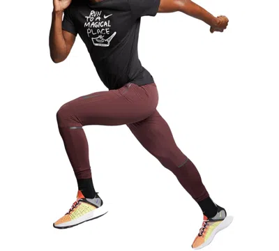 Nike Dri-fit Running Quick Dry Breathable Athleisure Casual Sports Short Sleeve Black