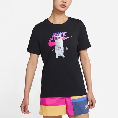 Nike (wmns)  As W  Sportswear Tee Boy Instacat Black