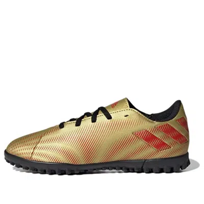 Adidas Originals (gs) Adidas Nemeziz Messi .4 Tf 'gold Metallic Scarlet Core Black'