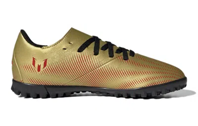 Adidas Originals (gs) Adidas Nemeziz Messi .4 Tf 'gold Metallic Scarlet Core Black'