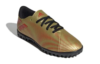 Adidas Originals (gs) Adidas Nemeziz Messi .4 Tf 'gold Metallic Scarlet Core Black'