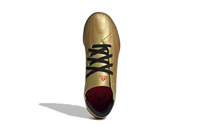 Adidas Originals (gs) Adidas Nemeziz Messi .4 Tf 'gold Metallic Scarlet Core Black'