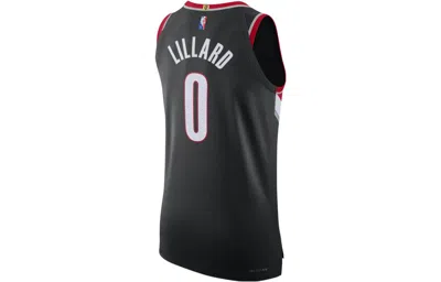 Nike Dri-fit Nba Authentic Jersey 'portland Trail Blazers Icon Edition' In Black