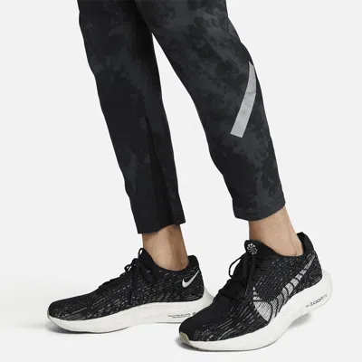 Nike Reflective Quick-drying Running Training Breathable Sports Cuff Pants 'black'