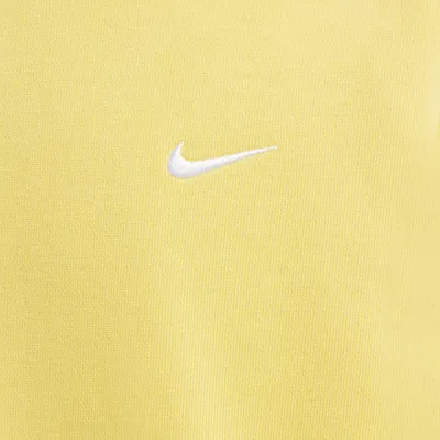 Nike Man Sweatshirt Yellow Size M Cotton, Polyester In Yellow