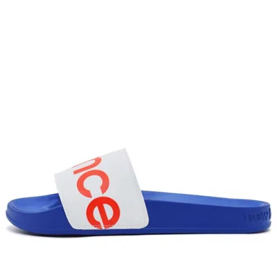 New Balance 200 Slippers White/blue/red