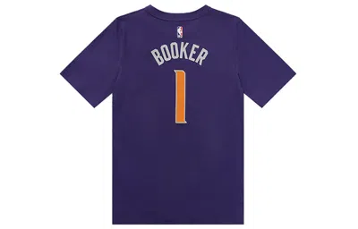 Nike (ps)  Nba Phoenix Booker T-shirt 'purple'
