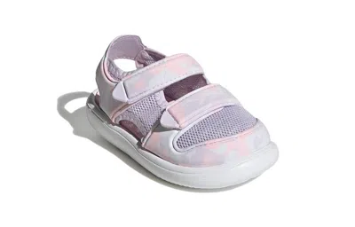 Adidas Originals (td) Adidas Water Sandal Ct I Breathable Casual Sports Pink Sandals In Purple