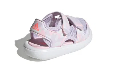 Adidas Originals (td) Adidas Water Sandal Ct I Breathable Casual Sports Pink Sandals In Purple