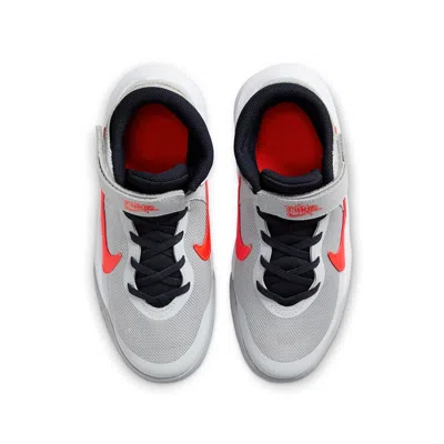 Nike (gs)  Team Hustle D 10 Flyease 'gray Red'