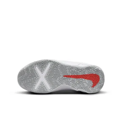 Nike (gs)  Team Hustle D 10 Flyease 'gray Red'