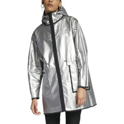 Nike (wmns) As W  Sportswear Tch Pck Jkt Jacket Wvn Oil Grey In Gray